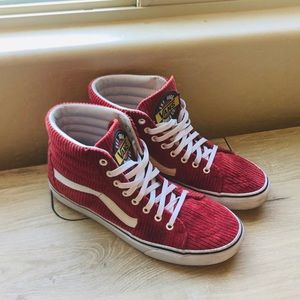 Corduroy vans high tops (limited run)
